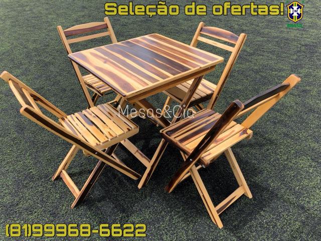 Mesa 70x70 dobrável Entrego