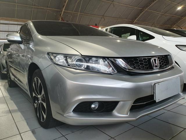 Honda civic 2015 lxr 2.0 automático extra top aceito troca - Foto 4