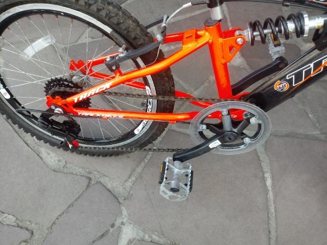 Bicicleta aro 20 com Suspensão ( Produto Semi Novo ) - Foto 4