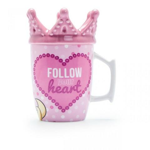 Caneca Barbie com coroa - Foto 3