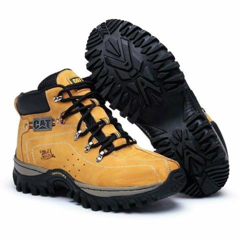 Coturno Masculino couro