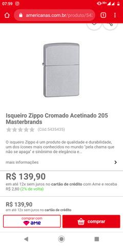 Isqueiro ZIPPO original - Foto 2