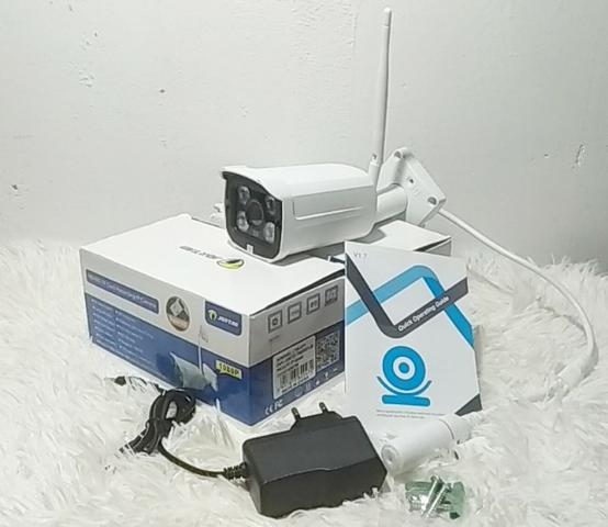 Câmera Ip Externa Hd Wifi Prova D'água Acesso Remoto - Foto 2