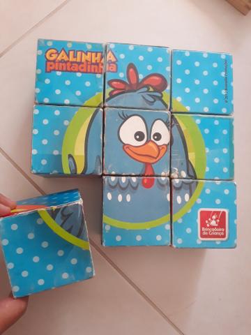Quebra Cabeça Blocos da Galinha Pintadinha - Foto 6