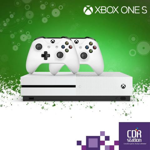 Xbox One S 1TB Com 2 Controles e 2 Anos de Garantia Modelo Novo