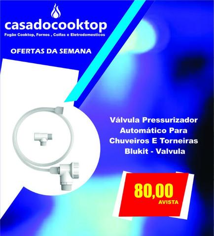 Válvula Pressurizador Automático Para Chuveiros E Torneiras Blukit - Valvula