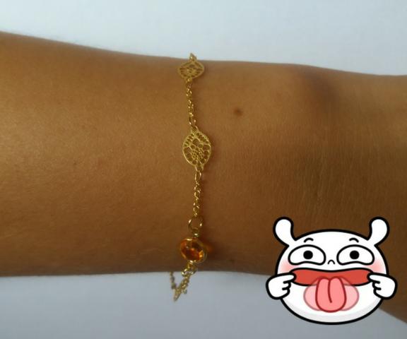 Pulseiras folheadas a ouro 18k - Foto 2