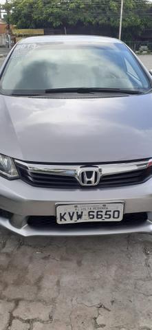 Honda Civic LXL 2013, automático, multimídia, única dona - Foto 2