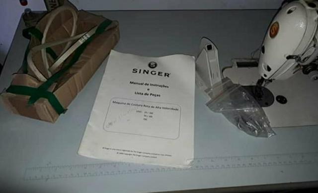 Máquina Singer Industrial Reta - Foto 4