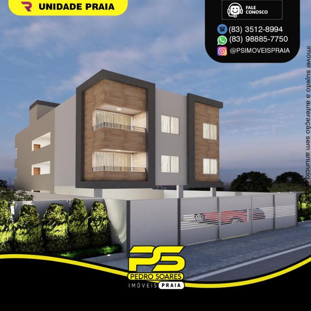Apartamento com 2 dormitórios à venda, 56 m² por R$ 200.000 - Bessa - João Pessoa/PB - Foto 2