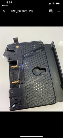 Bateria placa adaptadora para camera sony das baterias Antón Bauer  - Foto 3
