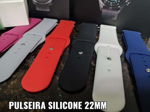 Pulseira Silicone Amazfit Stratos 3 - Foto 3