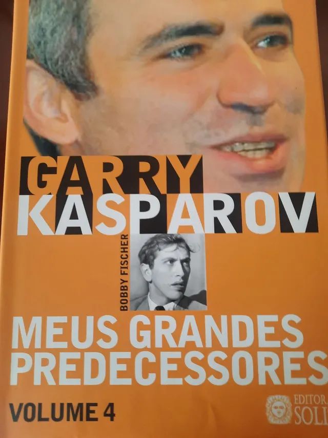 5) Livros - Garry Kasparov , Meus Grandes Predecessore