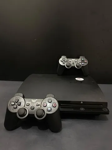 Ps3 Super Slim Desbloqueado No Hen 232gb com 2 Controles