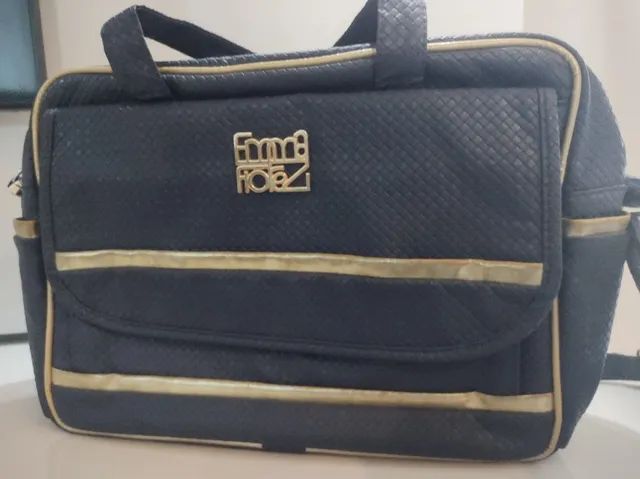 Bolsa Maternidade Azul Marinho Emma Fiorezi - Foto 3