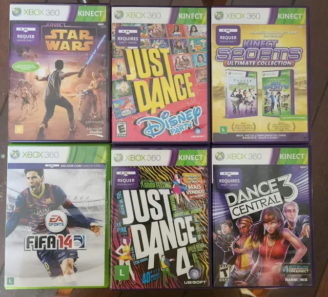 Lote 04 Jogos Originais Xbox 360 / Pacote