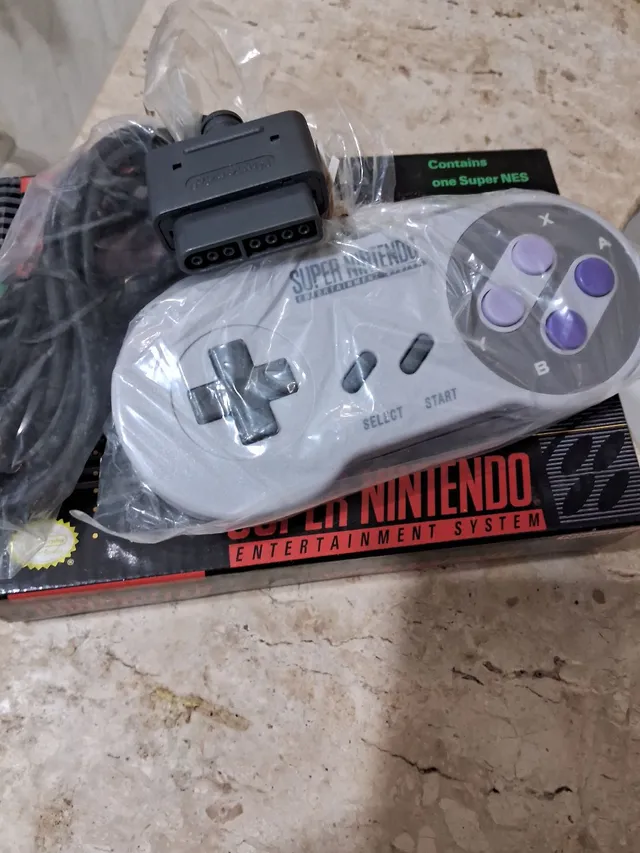 Super Nintendo todo Original na Caixa. Lance Livre. Aco