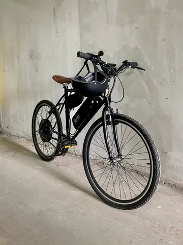 bicicleta elétrica 800w modelo PRIMA Aro 24 Vermelho - Smart