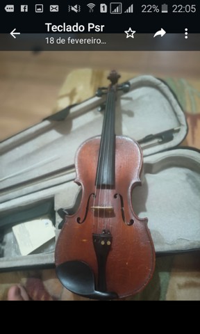 Vendo violino stradvarius tranquilo de luthier 3.500