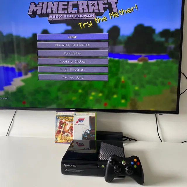 Jogo Minecraft Xbox 360 Edition Original - Seminovo - Videogames