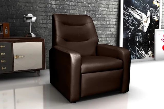 Poltrona do Papai Classic Corino - Frete Grátis - Receba Amanhã - Promoção!! - Foto 2