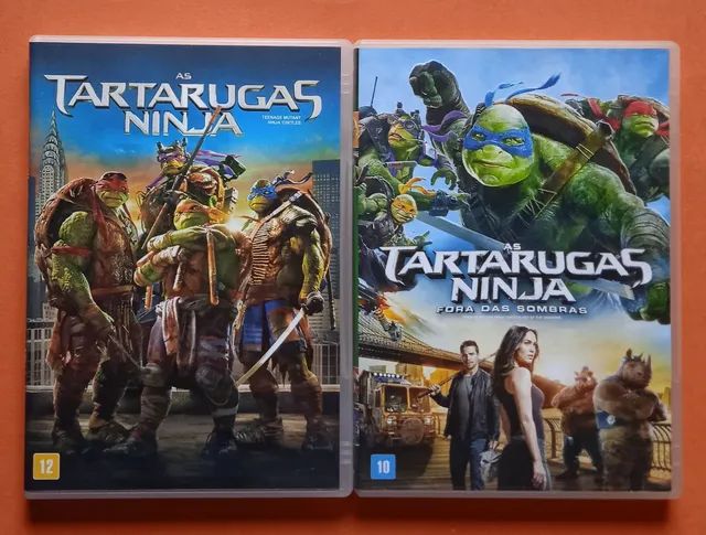 Dvd As Tartarugas Ninja 1 e 2
