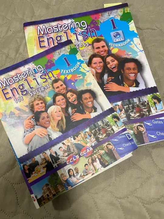 Livro CCAA Mastering English 1 - Textbook & Workbook