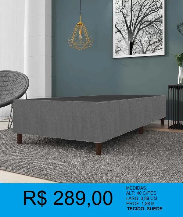 Base box solteiro 