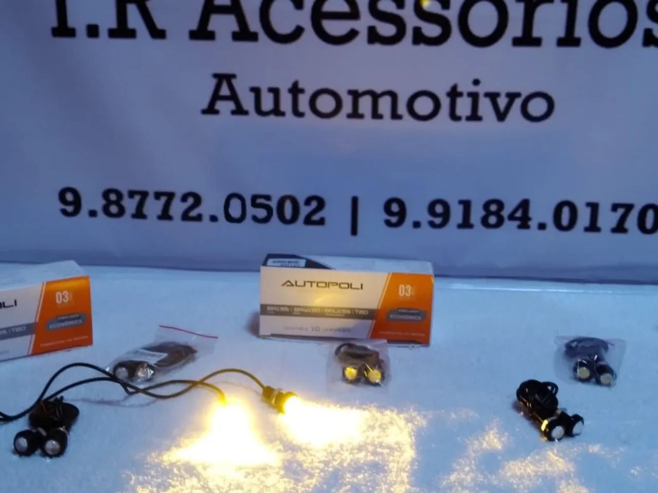 Par de olho de Águia pra moto e carro aceito cartão! - Foto 4