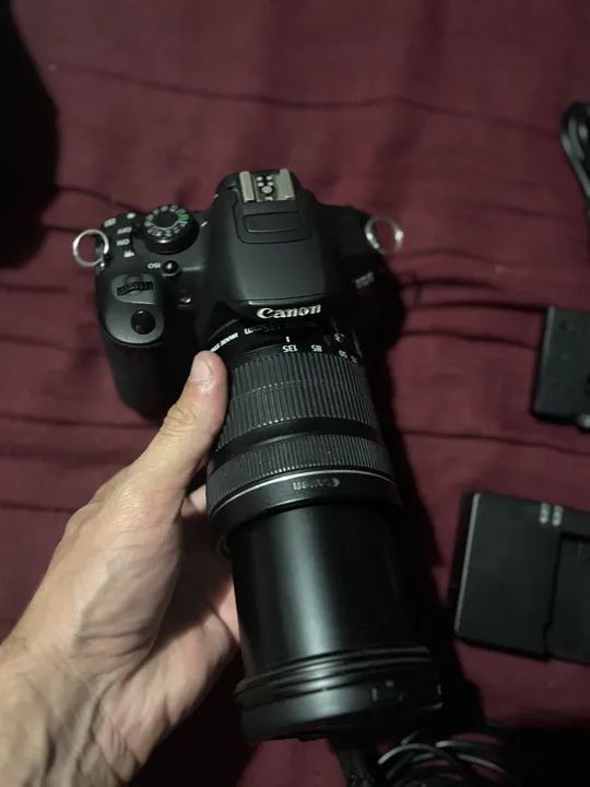 Canon EOS Rebel T5i Lente 18 - 135mm ACEITO PC GAMER ou MacBook M1