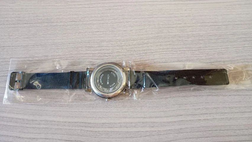 Relógio Quartz Sofisticado, Aço Inoxidável, Preto - Foto 5