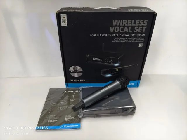 Microfone Sem Fio Sennheiser Xs Wireless 2 - 548/572 Mhz - Foto 5