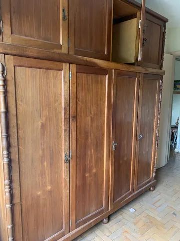 Guarda Roupa Madeira Maçica 4 portas - Foto 2