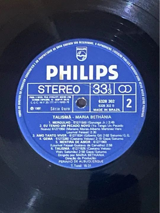 Disco de Vinil Maria Bethânia 1980 em Bom Estado - Foto 3