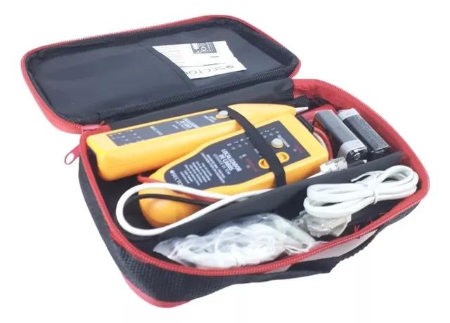 Kit Localizador e Testador de Cabos Zumbidor Ponteira Indutiva + Estojo de transporte - Foto 2