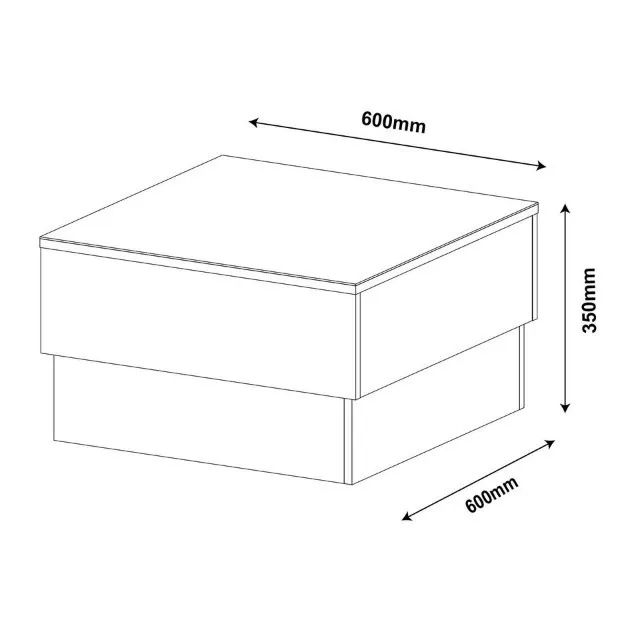 Promoção Mesa de centro com Espelho - 98JM - Foto 2