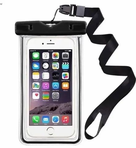 Capa Bolsa para Celular a Prova D?água Impermeável e Universal - Foto 3