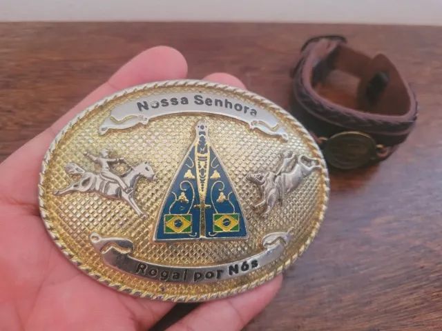 Cinto em Couro com Fivela  - Foto 5