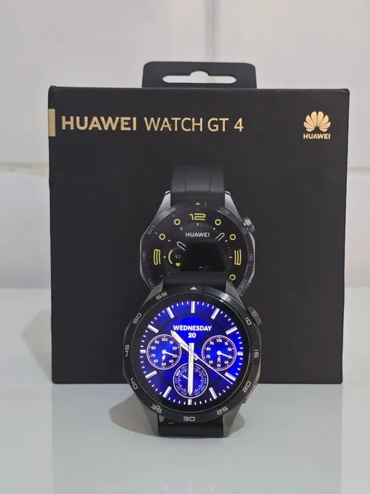 Huawei Watch GT4 46mm Preto - SOMENTE VENDA - Smartwatches