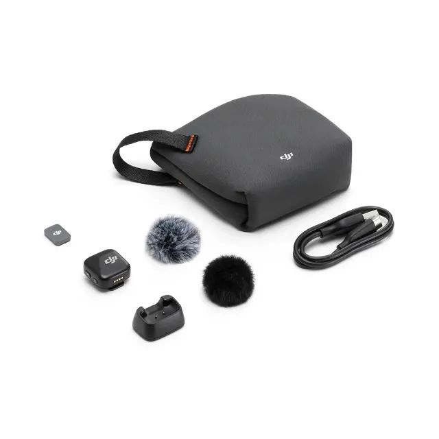 Microfone Dji Mic Transmitter (Infinity Black)Novos-Lacrados - Foto 5