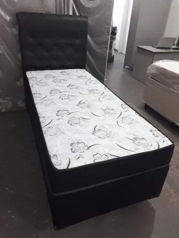 Cama box base Solteiro com colchão  - Foto 2