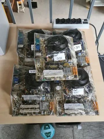 Kit 5 Placa Mãe H61-Lga155, Core i3 3ª Ger, 4gb, Ddr3, Hdmi C/ Espelho - Foto 2