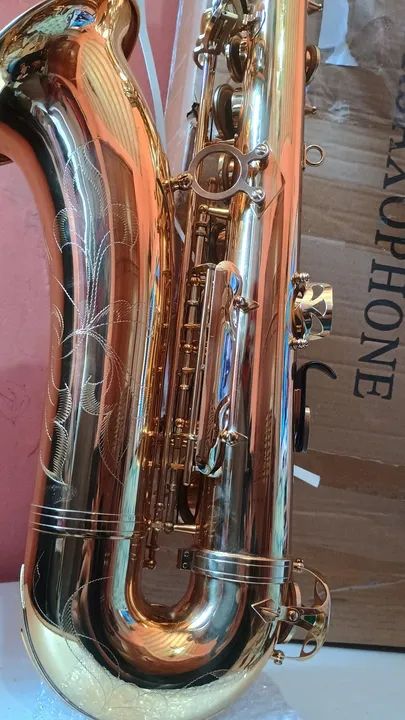 Saxofone profissional Yamaha outro nível  sax tenor similar 875ex - Foto 2