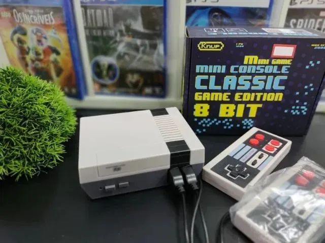 Vídeo Game Retro 8 Bits 2 Controles Clássicos 800 Jogos Super Mario Bros Ninja Gaiden - Foto 2