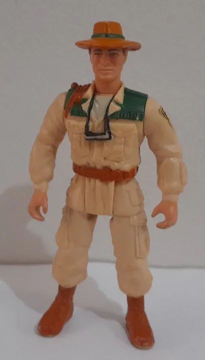 Boneco Eddie Carr Jurassic Park 2 Kenner + brinde