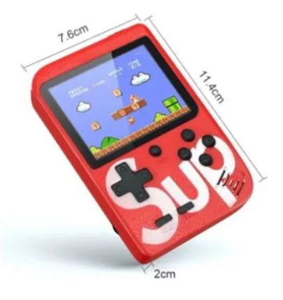 Gameboy Mini Vídeo Game Portátil c 400 Jogos Retrô Clássicos