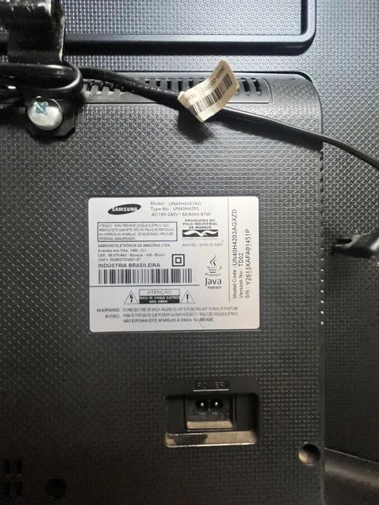 TV Samsung 40 polegadas com controle - Foto 2