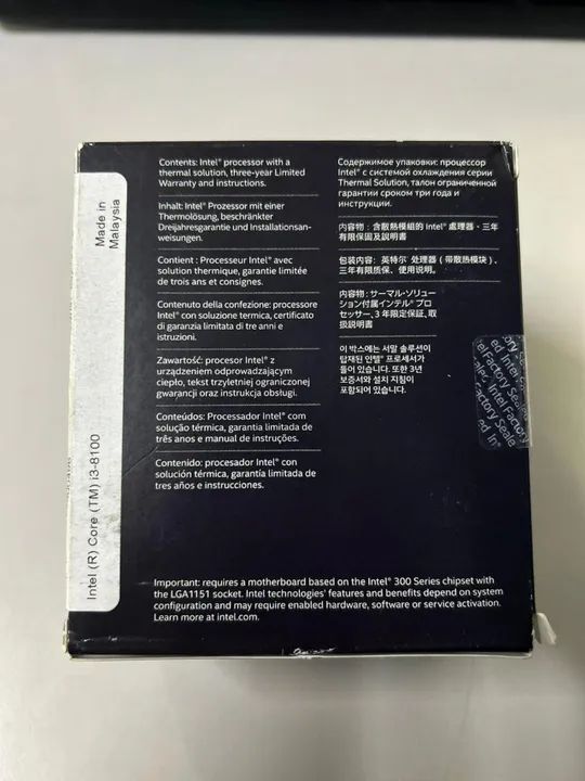 Processador Gamer Intel Core I3-8100 - Foto 4
