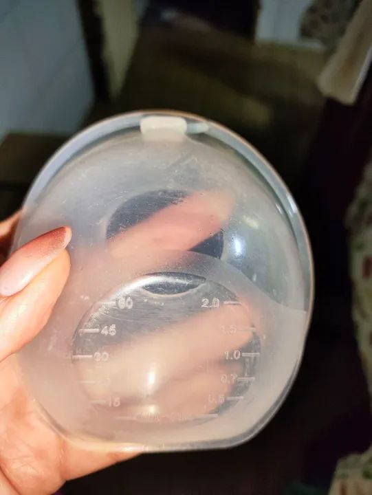 Conchas coletoras de leite materno (par) - Foto 4