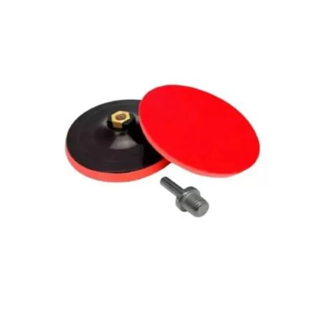Disco de borracha 5" com velcro 127mm Vila 